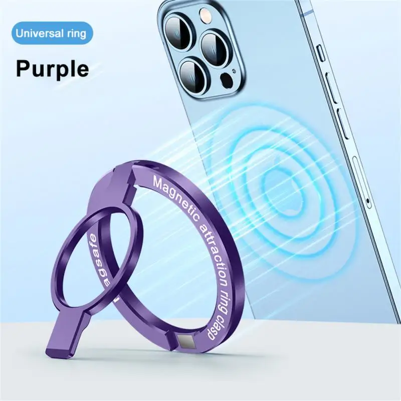 Magnetic Ring Phone Holder | Finger Grip Kickstand for iPhone 12-14 Max 5