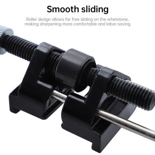 Chisel & Knife Sharpening Guide | Honing Jig with Roller and Sharpening Stone 4