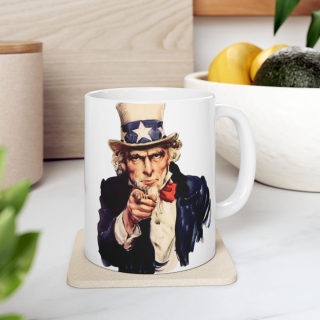 Steampunk Fox Portrait Mug | Ceramic Coffee Cup 13