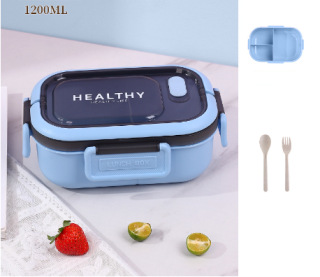 Sealed Leak-Proof Portable Lunch Box | Large Capacity Compartment Box 5