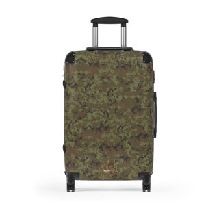 Digital Camo Suitcase | Carry-On Luggage with Telescoping Handle 2