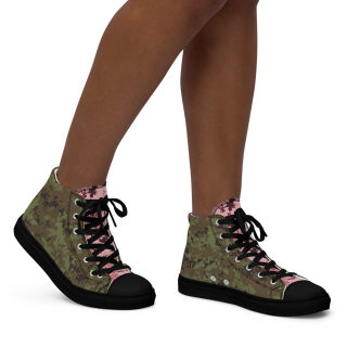 Women's high-top canvas shoes 23