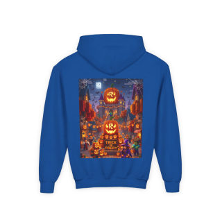 Spooky Pumpkin Patch Trick or Treat Kids Hoodie 60