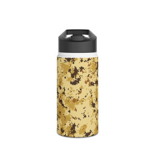 Pink Digital Camo Stainless Steel Water Bottle | Insulated Bottle