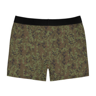 Green Digital Camo Boxer Briefs 3
