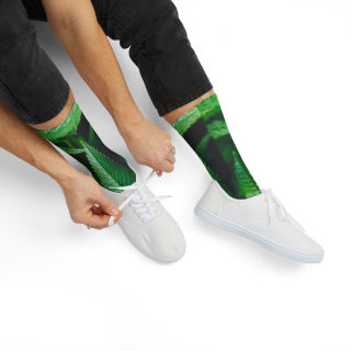 Cannabis leaf socks 25