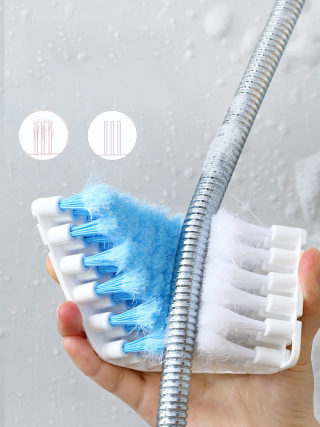 AISEN Bendable Bathroom Corner Brush | Soft Bristle Bathtub & Tile Brush 4
