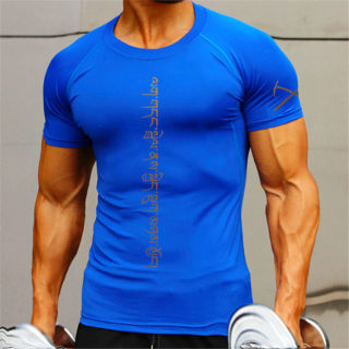 Men's Athletic Compression Short Sleeve T-Shirt | Muscle Training Gym Wear 5