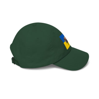 Grill Skewers on Blue Yellow Flag Dad Cap | BBQ Ukraine Baseball Hat 38