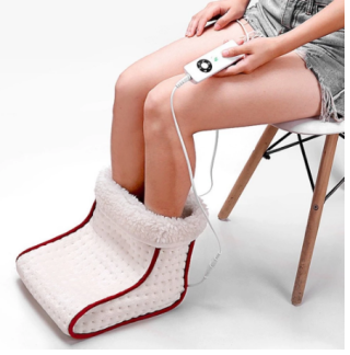 Cosy Electric Heated Foot Warmer Massager | Washable, 5 Heat Modes 6