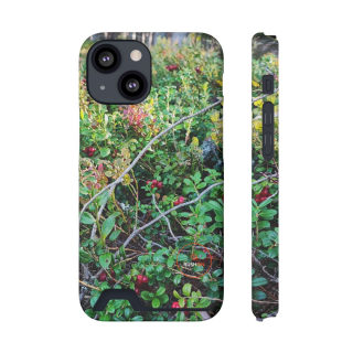 Wild berry bush phone case 12