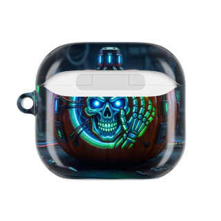 Neon Skull Pumpkin AirPod Case 10