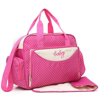 5-Piece Diaper Bag Set for Strollers 6