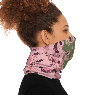 Pink Camo Skull Neck Gaiter 5