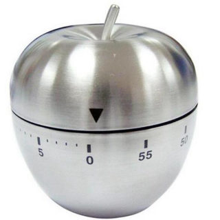 Stainless Steel Kitchen Timer | 60-Minute Mechanical Egg Timer 6