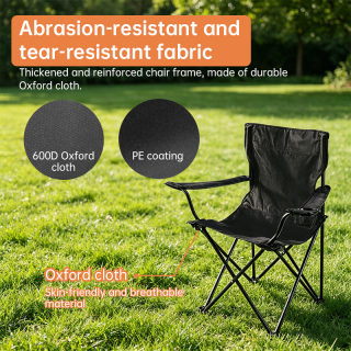 Portable Folding Camping Chair, Holds up to 130kg 3