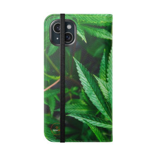 Marijuana leaf flip case 108