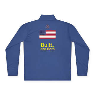 Built Not Born quarter-zip pullover 14
