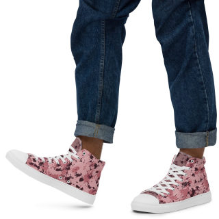 Men's high-top canvas shoes 15
