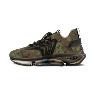 Camo Pattern Men's Mesh Sneakers 11