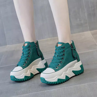 Small Niche High-Top Women's Shoes | Thick Sole Casual Sports Sneakers 3