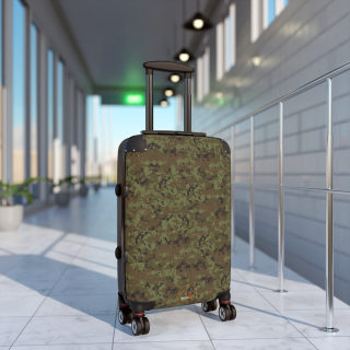 Digital Camo Suitcase | Carry-On Luggage with Telescoping Handle 10