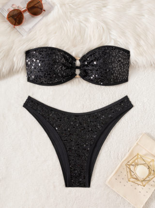 Sequin bikini set 4