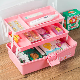 Art Student Painting Box | Three-Layer Folding Storage Toolbox