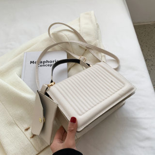 Hong Kong Style Small Square Handbag | Korean Fashion Shoulder Bag 2