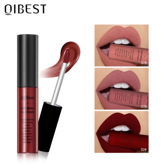 Qibest 34-Color Matte Liquid Lipstick, Non-Stick Cup 2