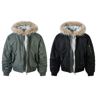 Warm Padded Pilot-Style Jacket 5