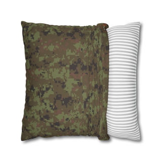 Green Digital Camo Pillowcase 12