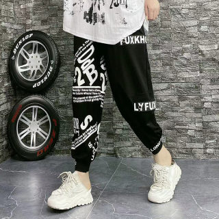 Casual Letter Print Leggings for Women | Trendy Plus Size Pants 2