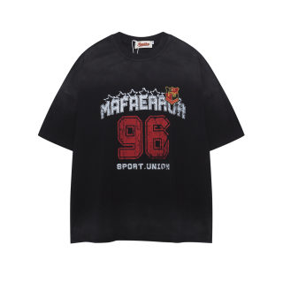 Printed Letter Graphic T-Shirt | Versatile Loose Casual Couple Tee 2
