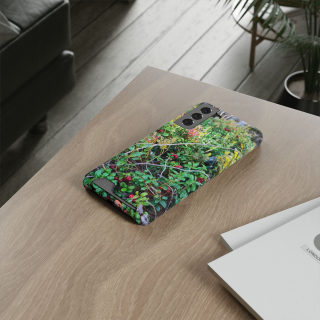 Wild berry bush phone case 126
