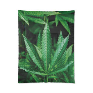 Marijuana Leaf Comforter 4