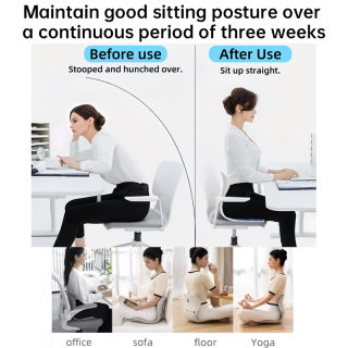 Ergonomic Lumbar Support Seat Cushion for Office Chairs 2
