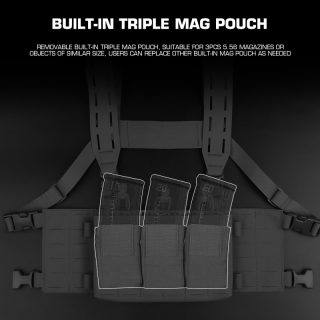 V1 Modular Camouflage Tactical Chest Rig 2