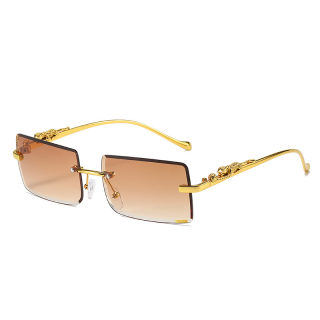 New-Style Rimless Square Trendy Sunglasses 4