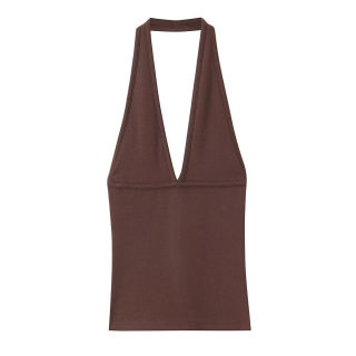 Women's Simple Three-Color Strapless Camisole Top 2