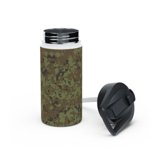 Camo Pattern Stainless Steel Water Bottle | Standard Lid 5