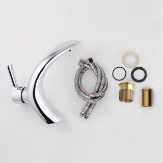 Fine Copper Basin Faucet, Designer Shape 3