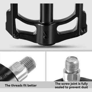Bike accessory — universal aluminum alloy pedals with sealed bearings 4
