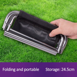 Foldable Aluminum Fishing Stool 4