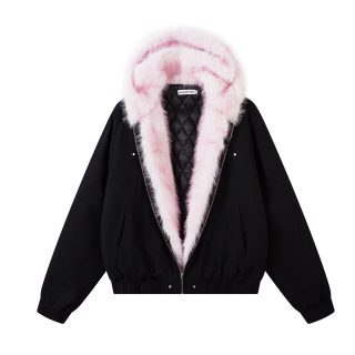 Plucked Texture Padded Jacket 4