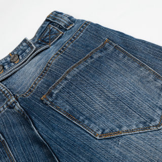 Men's Distressed Denim Pants | Blue 4