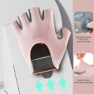 Women's Half-Finger Sports Gloves | Anti-Skid Shock-Absorbing Riding Gloves 3