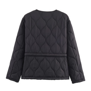 Versatile Classic Belted Cotton Jacket