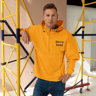 Embroidered Champion Packable Jacket "Dirt Is Good" 8