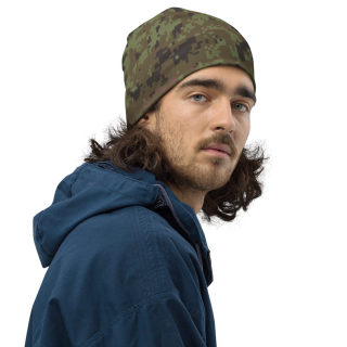 All-Over Print Beanie Green Digital Camo 22